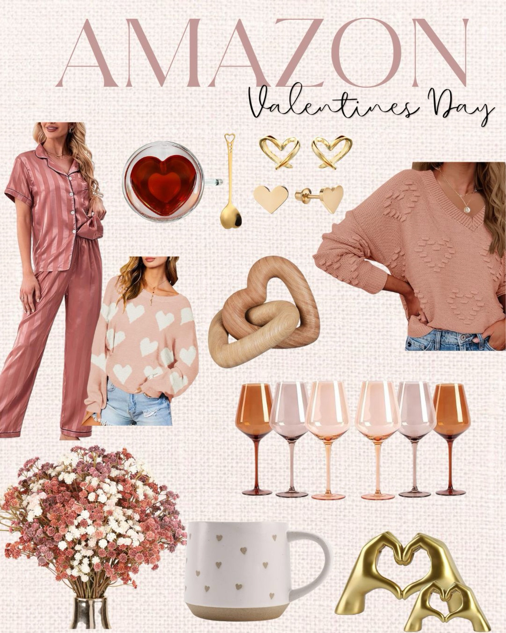 AMAZON- Valentine's Day favorites


Valentine's Day jewelry, Valentine's Day hair clip, Valentine's Day headband, Valentine's Day cups, Valentine's Day handbag, heart slippers, heart handbag, pink heart earrings, gold heart earrings, lock and key necklace, gold jewelry, gold lock and key necklace, conversation heart headband, red and pink heart, glass and wood Valentine's Day decor, flowers, baby breath , heart socks, gold heart earring 

#LTKstyletip #LTKbeauty #LTKfamily