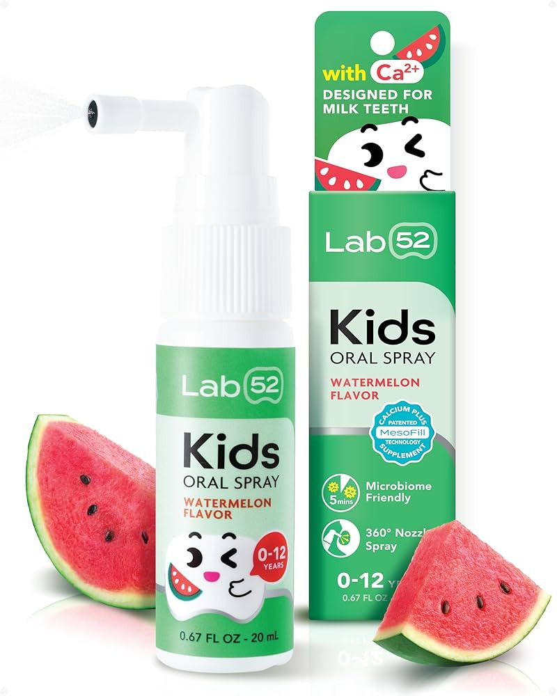 LAB52 Kids Oral Spray, Toddler Toothpaste Helper for Daily Oral Care and Fresh Breath, Children A... | Amazon (US)