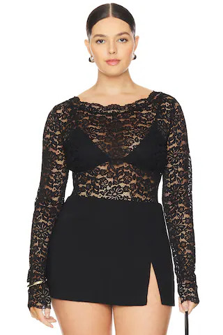 L'Academie by Marianna Hollis Top in Black from Revolve.com | Revolve Clothing (Global)