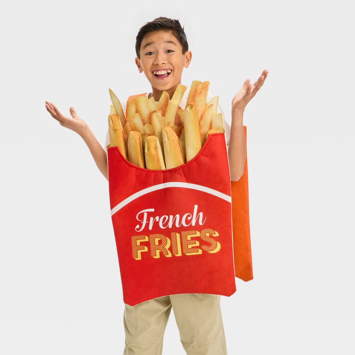 Kids' + Adult French Fries Halloween Costume Sandwich Board One Size Fits Most - Hyde and EEK! Bo... | Target