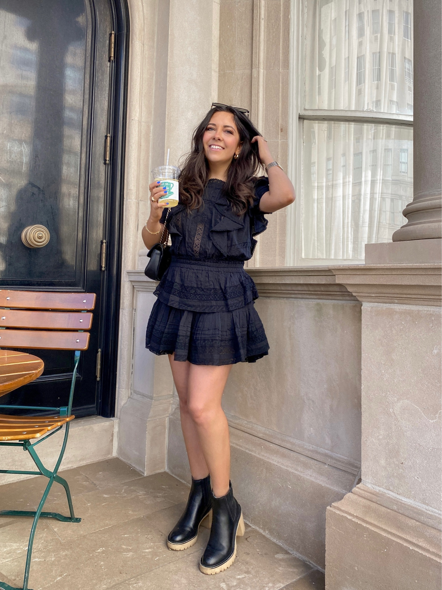 flouncy spring mini dress from loveshackfancy paired with booties and a leather jacket! 

#LTKFind #LTKstyletip #LTKSeasonal