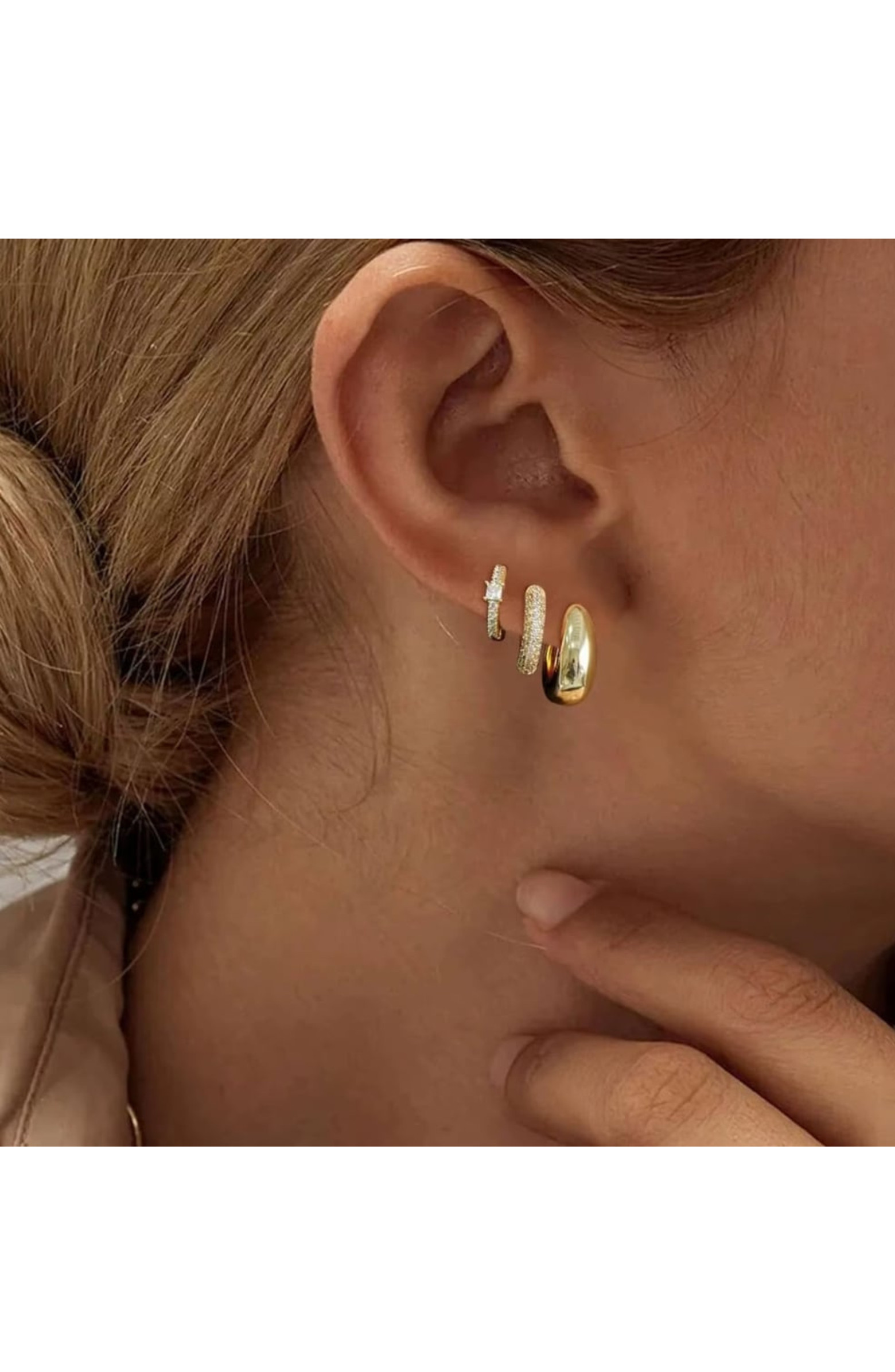 Hollywood Sensation Dainty Huggie Hoop Earrings -3 Pairs | Nordstrom | Nordstrom