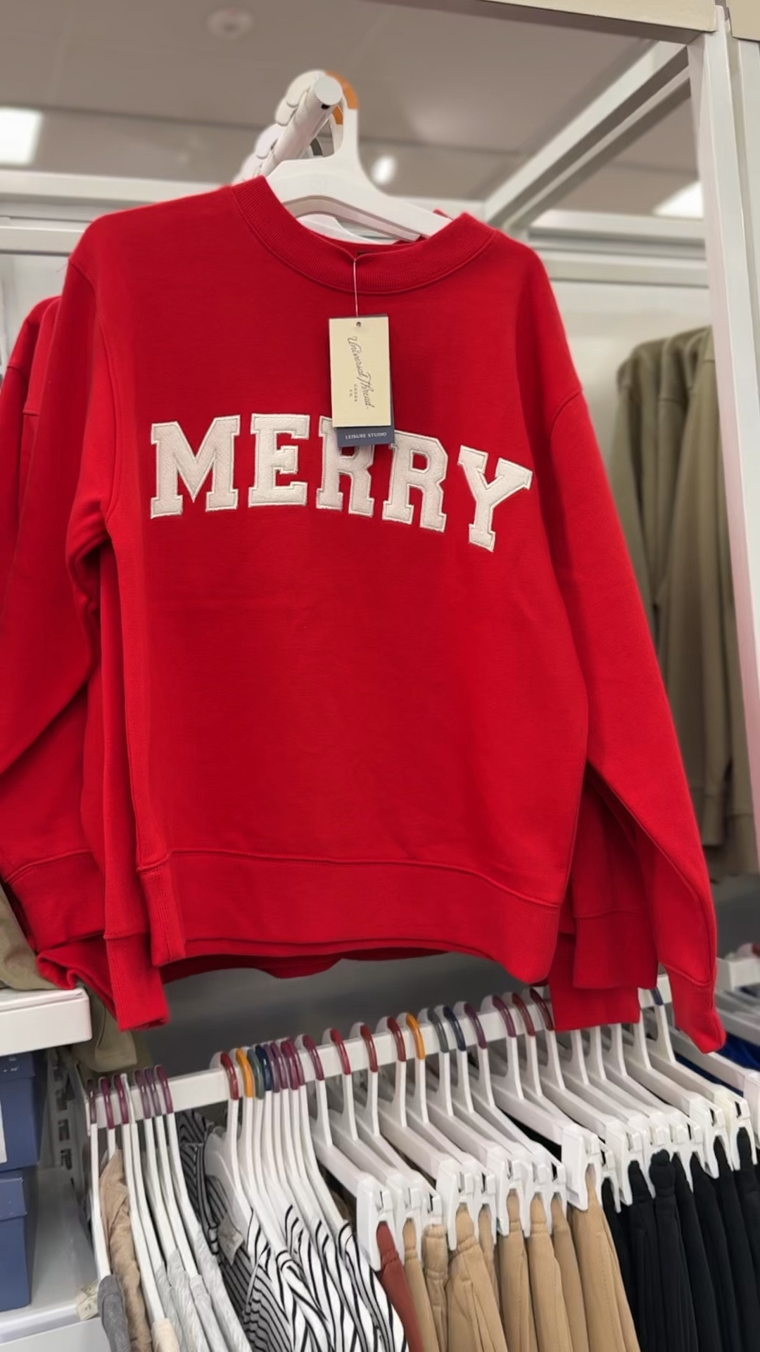 The cutest Merry Crewneck sweatshirt!
