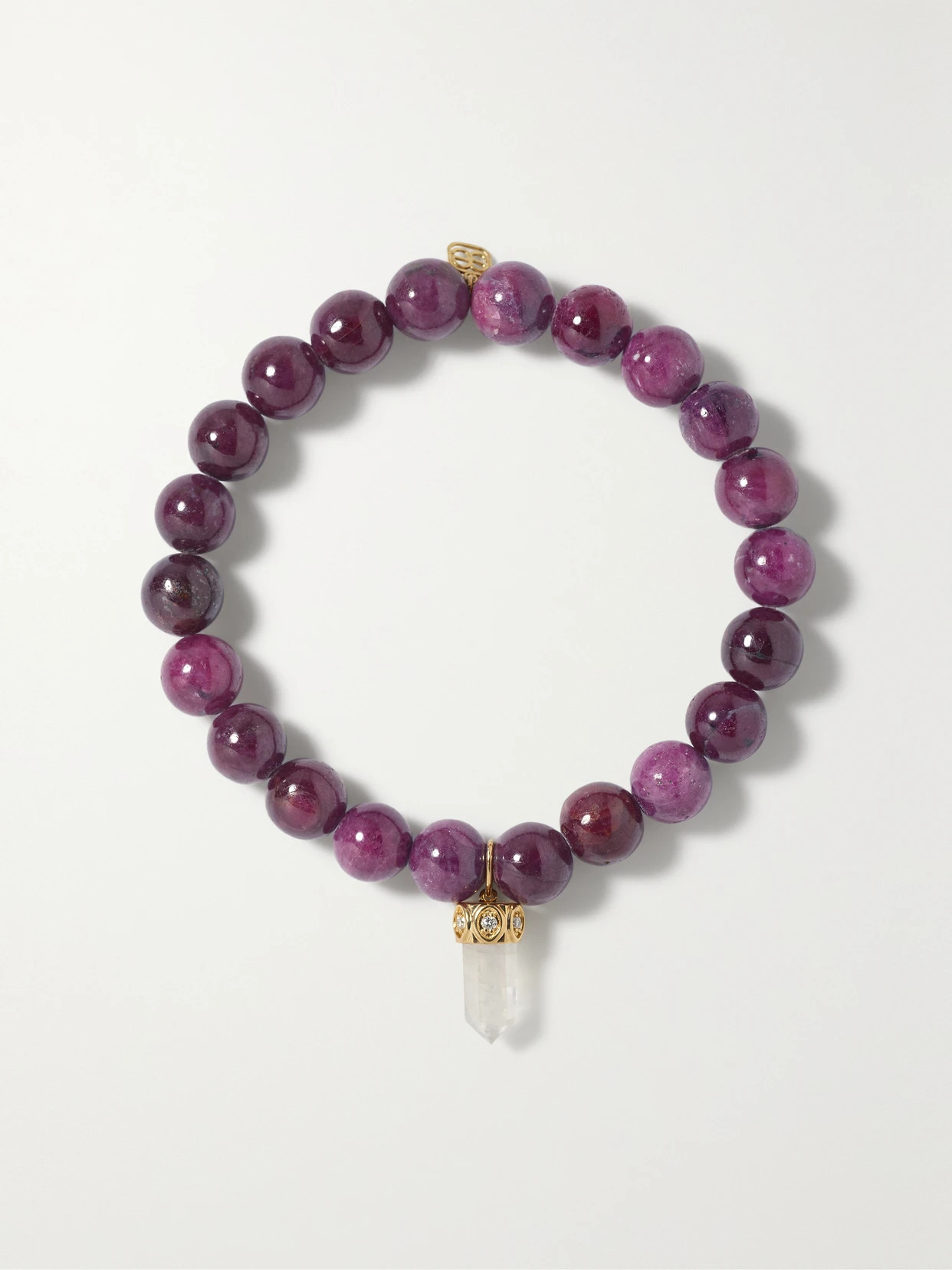 Sydney Evan - 14-karat Gold Multi-stone Bracelet - One size | NET-A-PORTER (US)