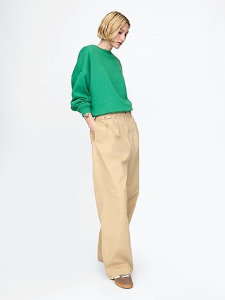 VintageSoft Wedge Crewneck Sweatshirt | Gap (US)