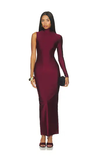 Nakedvice Amara Dress in Wine. - size XS | Revolve Clothing (Global)