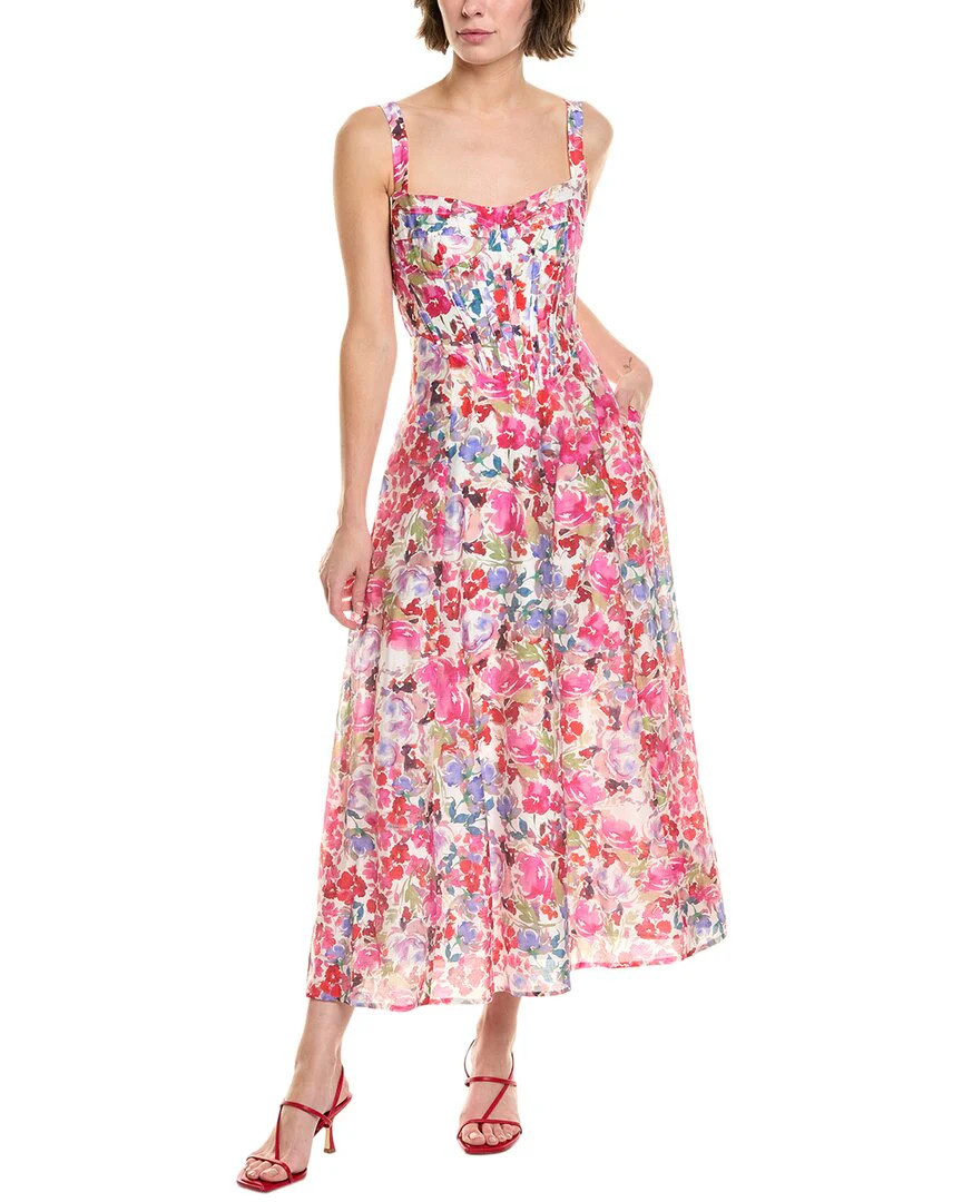 Bardot Lilah Corset Midi Dress | Shop Simon