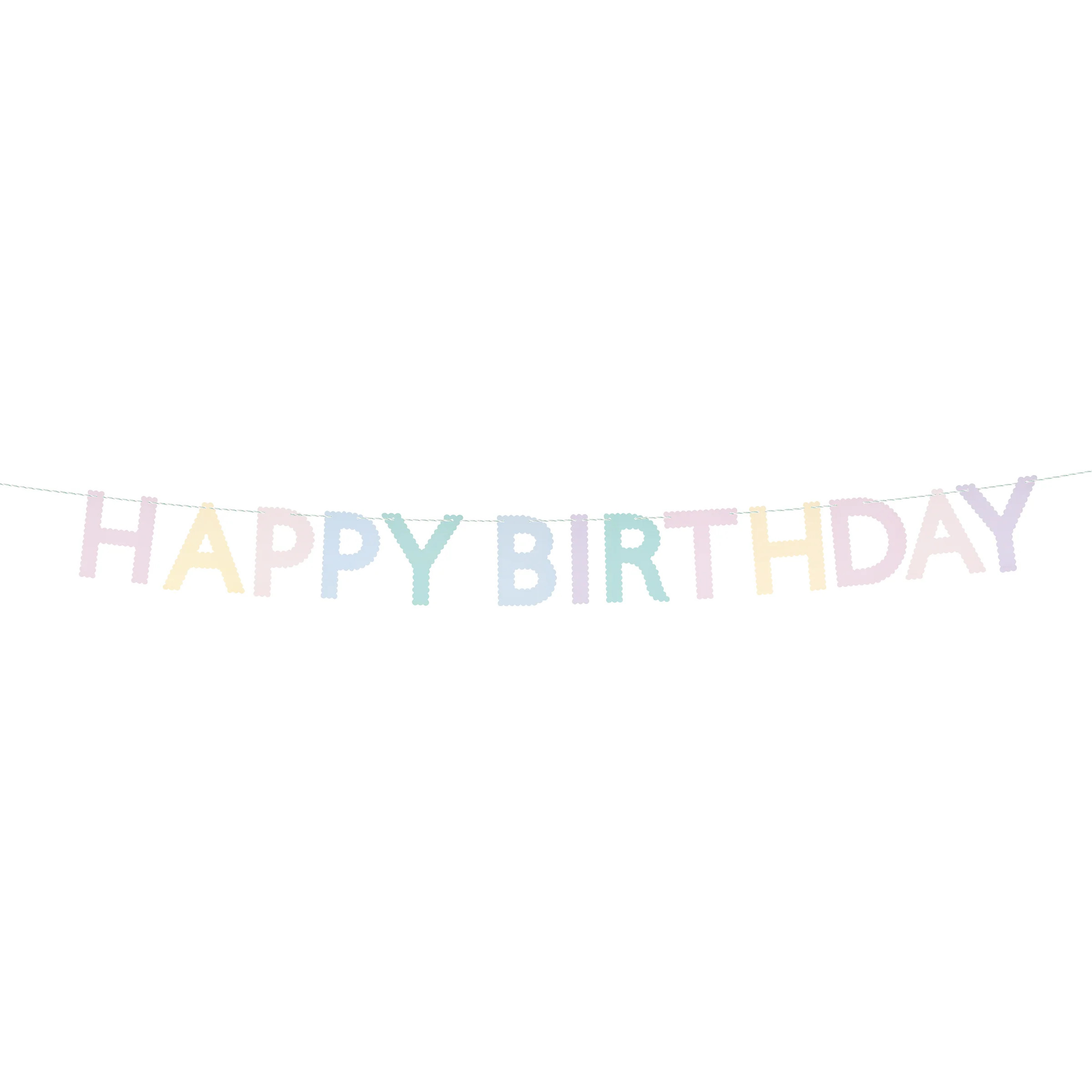 Pastel Birthday Garland | Meri Meri