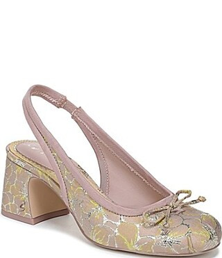 Circus NY by Sam Edelman Diane Floral Bow Slingback Pumps - 8 | Dillard's