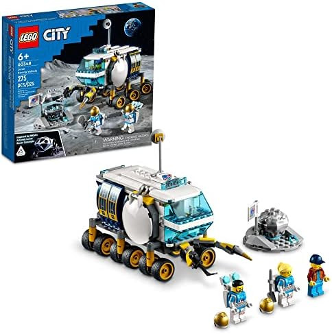 LEGO City Lunar Roving Vehicle 60348 Building Kit; Space Toy for Kids Aged 6 and Up; Includes a P... | Amazon (CA)