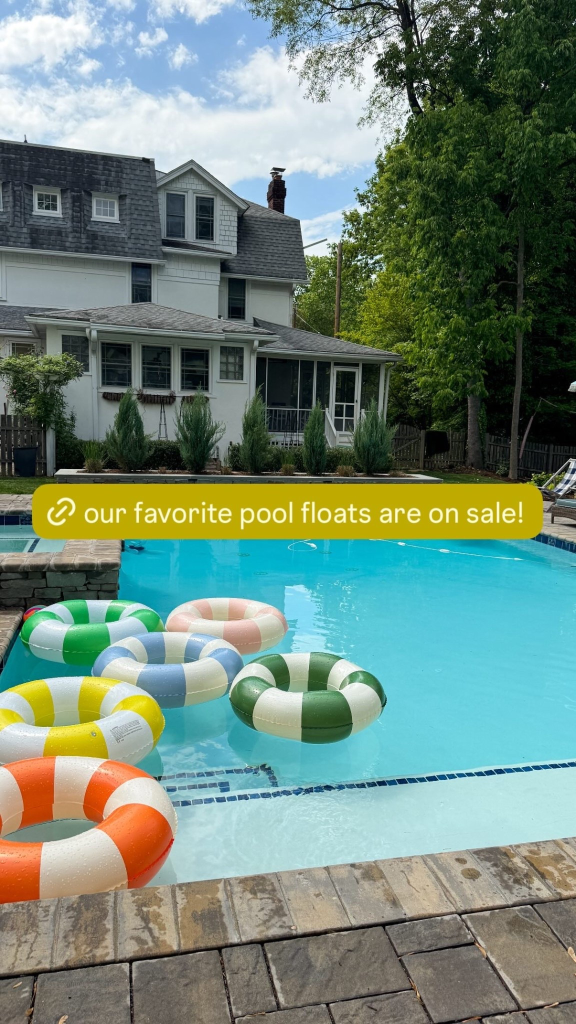 We love these pool floats so much! We bought a similar set last year & they lasted great all summer- we don’t ever put our floats away so they’re constantly exposed to the elements & these held up so well! 

Prime Day, vacation

#LTKSeasonal #LTKHome #LTKSwim