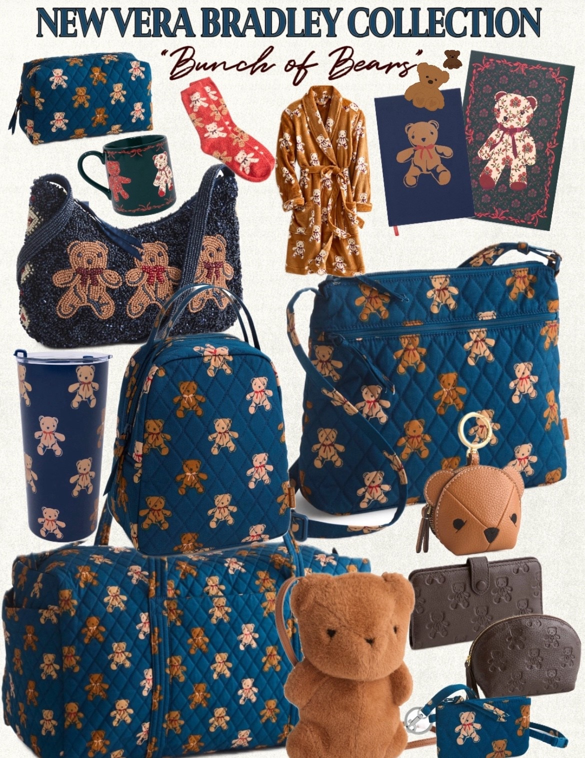 New Vera Bradley collection 🧸

#LTKSeasonal #LTKItBag #LTKStyleTip