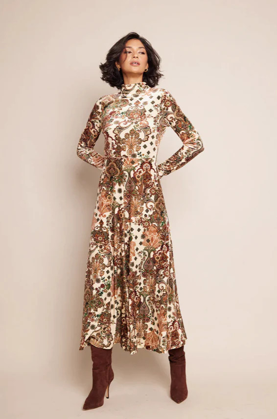 CARA CARA Agata Dress, Cascade Blush | The Avenue