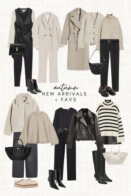 Autumn favorites and new arrivals 🍂 ordered some of these 🖤  Sorry if you can’t find the link I will make seperate posts of each outfit! 

Read the size guide/size reviews to pick the right size.

Black leather jacket, striped jumper, teddy jacket, wide leg jeans, ugg taz, uggs, teddy ugg, leather vest, suit, workwear, office outfit, ysl, ysl belt, black legging
Leave a 🖤 to favorite this post and come back later to shop



#LTKSeasonal #LTKworkwear #LTKeurope