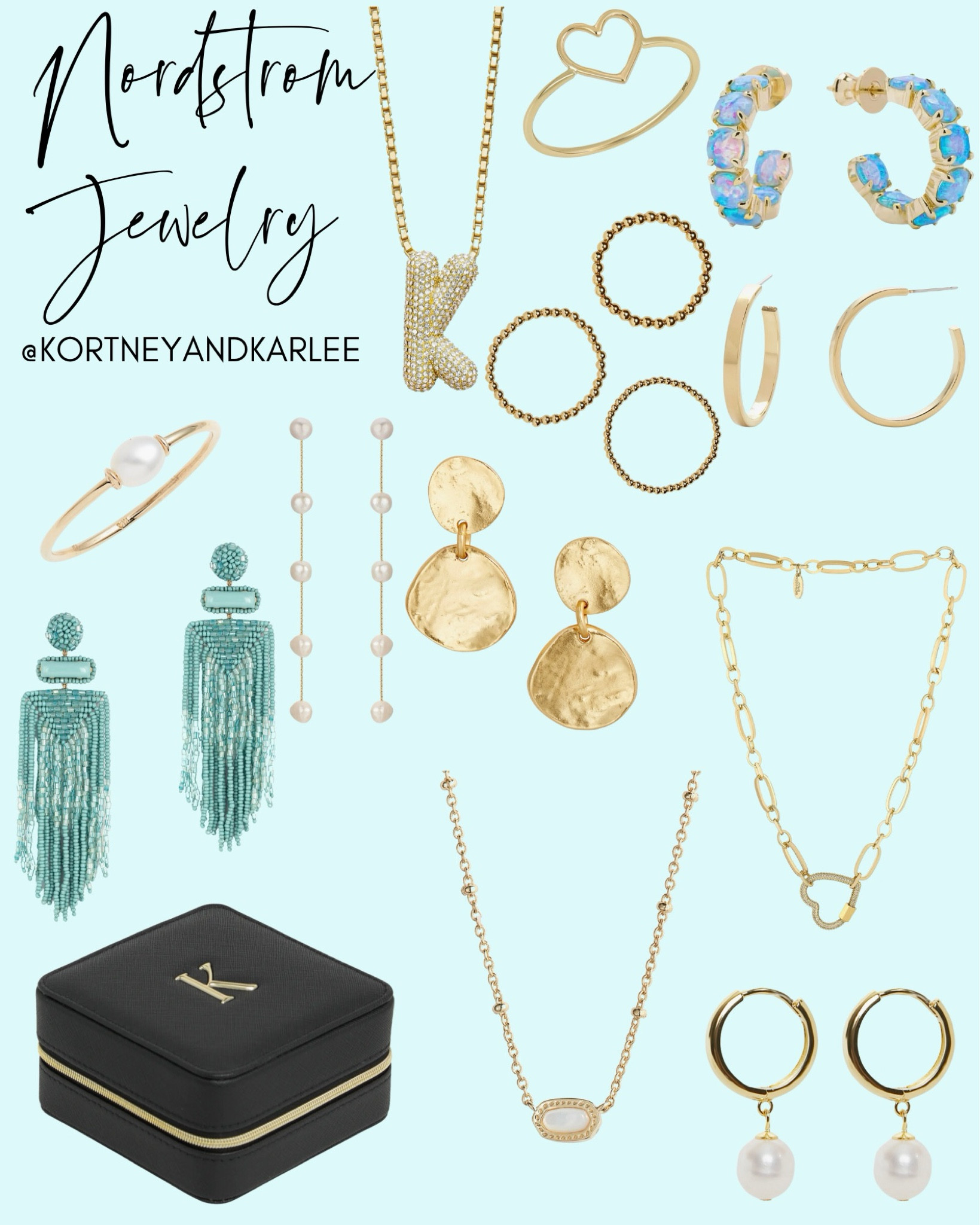 Nordstrom Jewelry 

Kortney and Karlee | #kortneyandkarlee #LTKfindsunder50 #LTKtravel #LTKfindsunder100 
