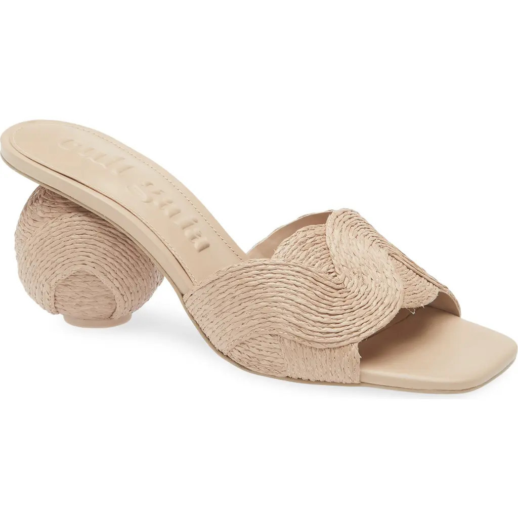 Cult Gaia Noor Sandal in Natural at Nordstrom, Size 9.5Us | Nordstrom
