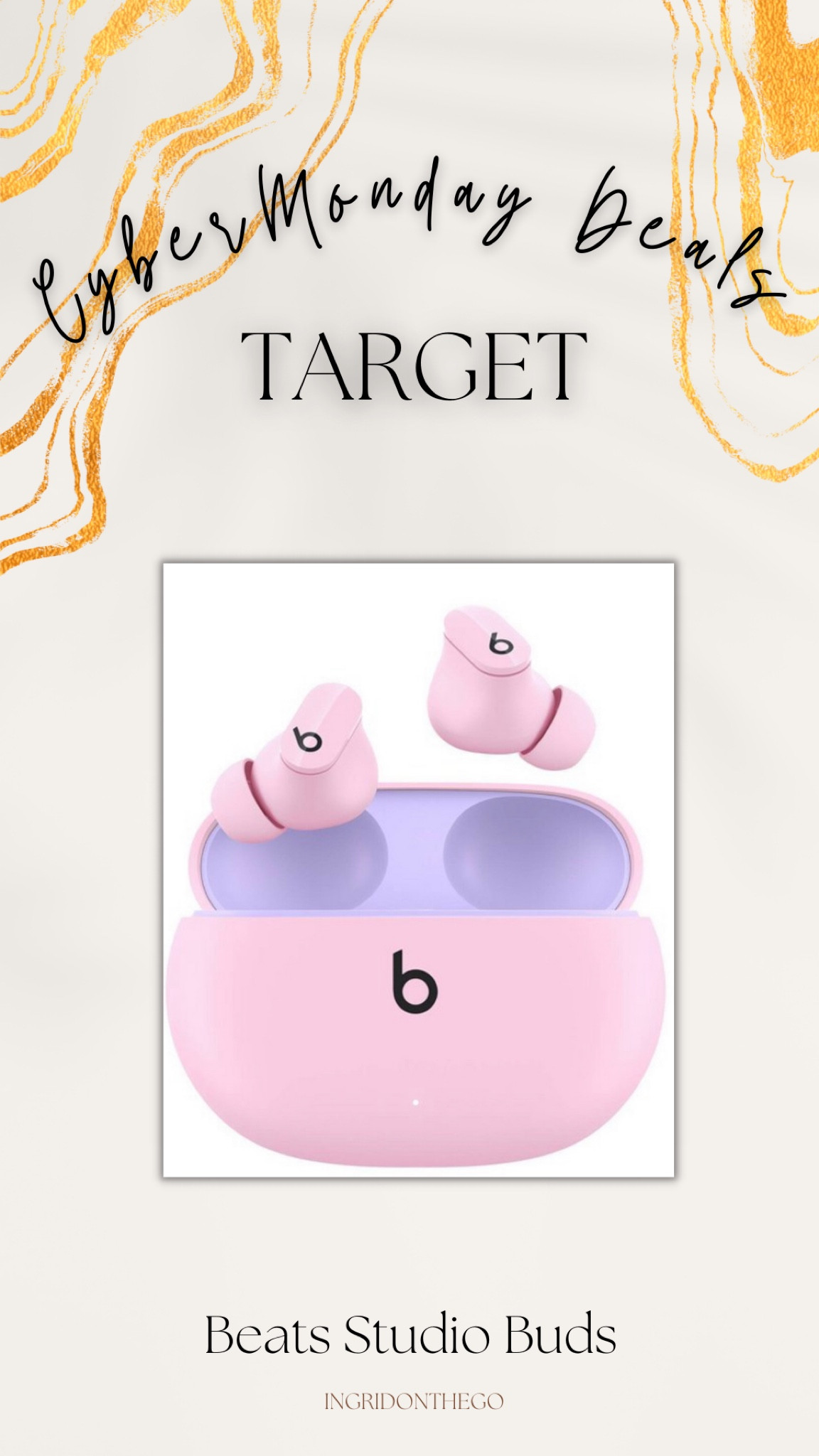 Cyber Monday Deals at Target 2022 Buy these beautiful pink beats for someone you love this year 
#giftguideforher #cybermondaydeals #beatsheadphones 

#LTKHoliday #LTKCyberweek #LTKGiftGuide
