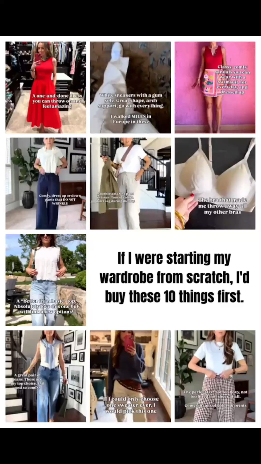 Things I’d buy if I were starting from scratch

#LTKdayinmylife #LTKgrwm #LTKootd