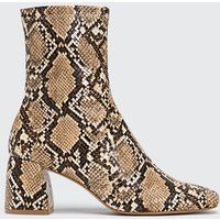 Stradivarius Mid-Heel Boots In Stretchy Fabric Combined 8 | Stradivarius (UK)