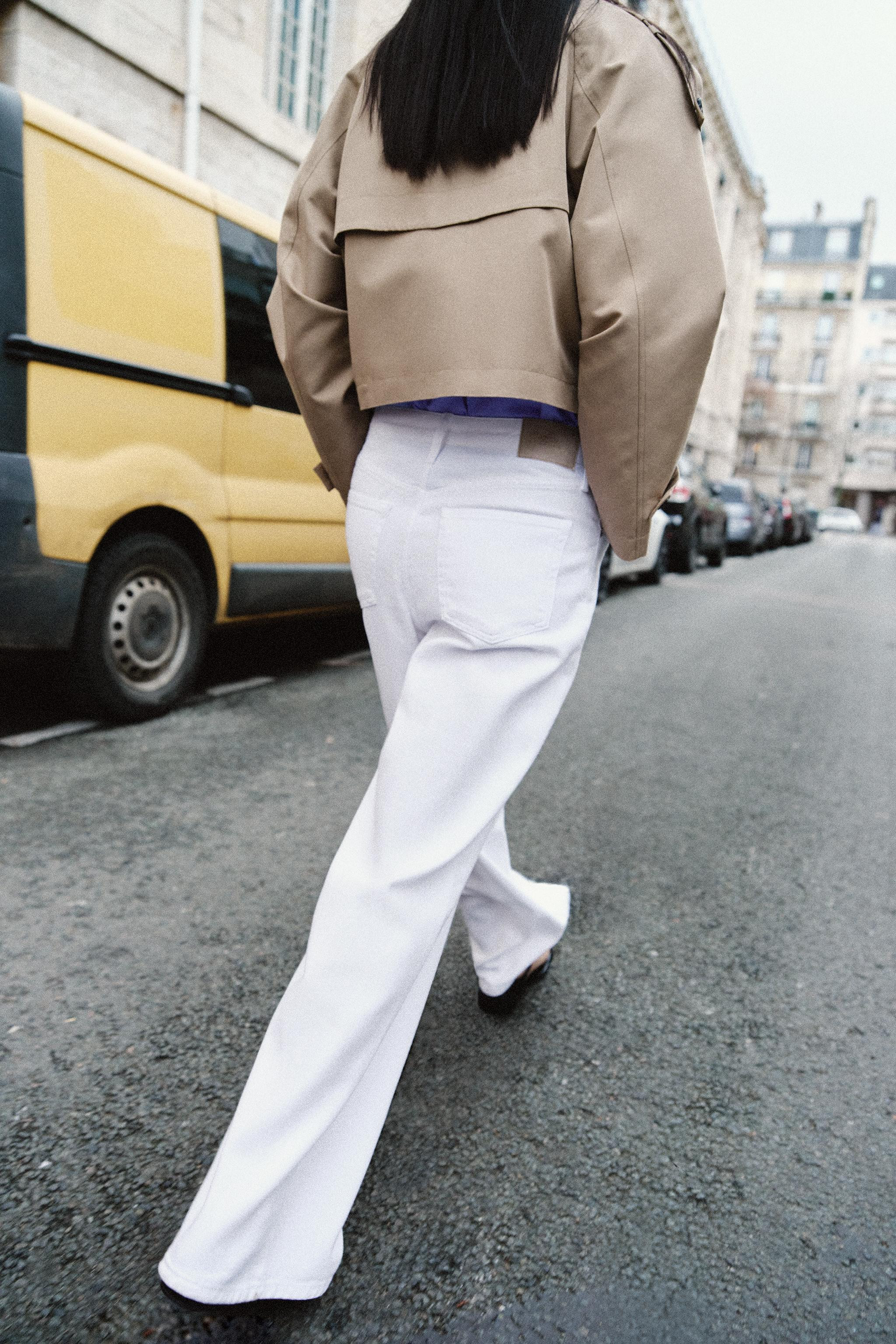 Z1975 LOOSE WIDE LEG MID-RISE JEANS | Zara US