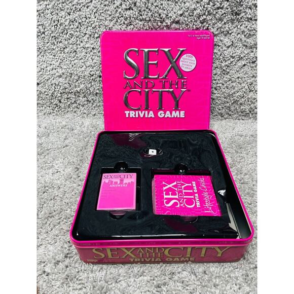 HBO Sex And The City Trivia Adult Card Game 1000 Questions Toys & Game | Poshmark