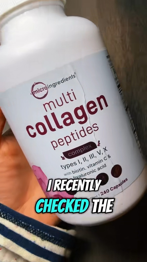 Glow from the inside out with MicroIngredients Collagen Complex ✨ The ultimate support for healthy skin, hair, nails, and joints. Add it to your daily routine and feel the difference! #CollagenBoost #WellnessJourney #LTKbeauty 

#LTKFindsUnder50 #LTKActive