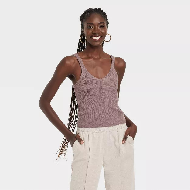 Women's Fine Gauge Sweater Tank Top - A New Day™ | Target