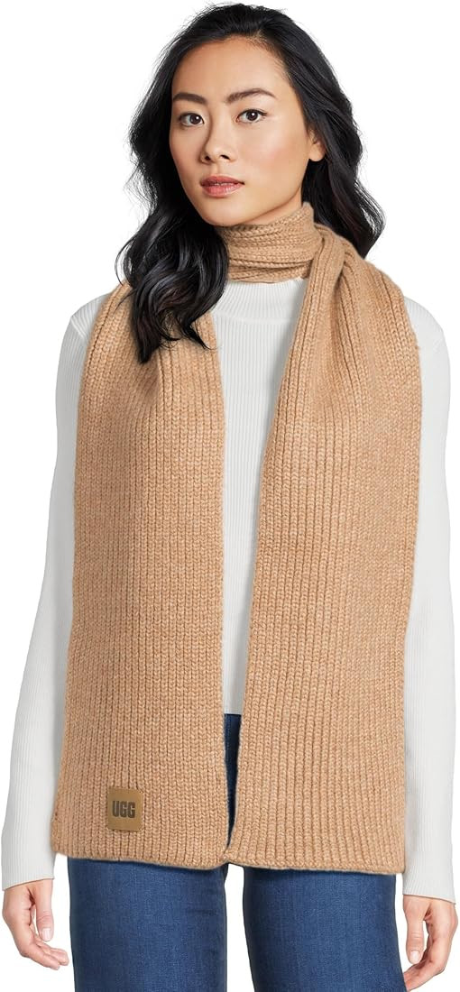 UGG womens Chunky Rib Scarf | Amazon (US)