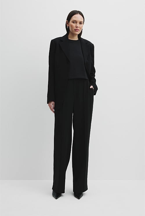 Fly Front Pull-On Pant | Country Road