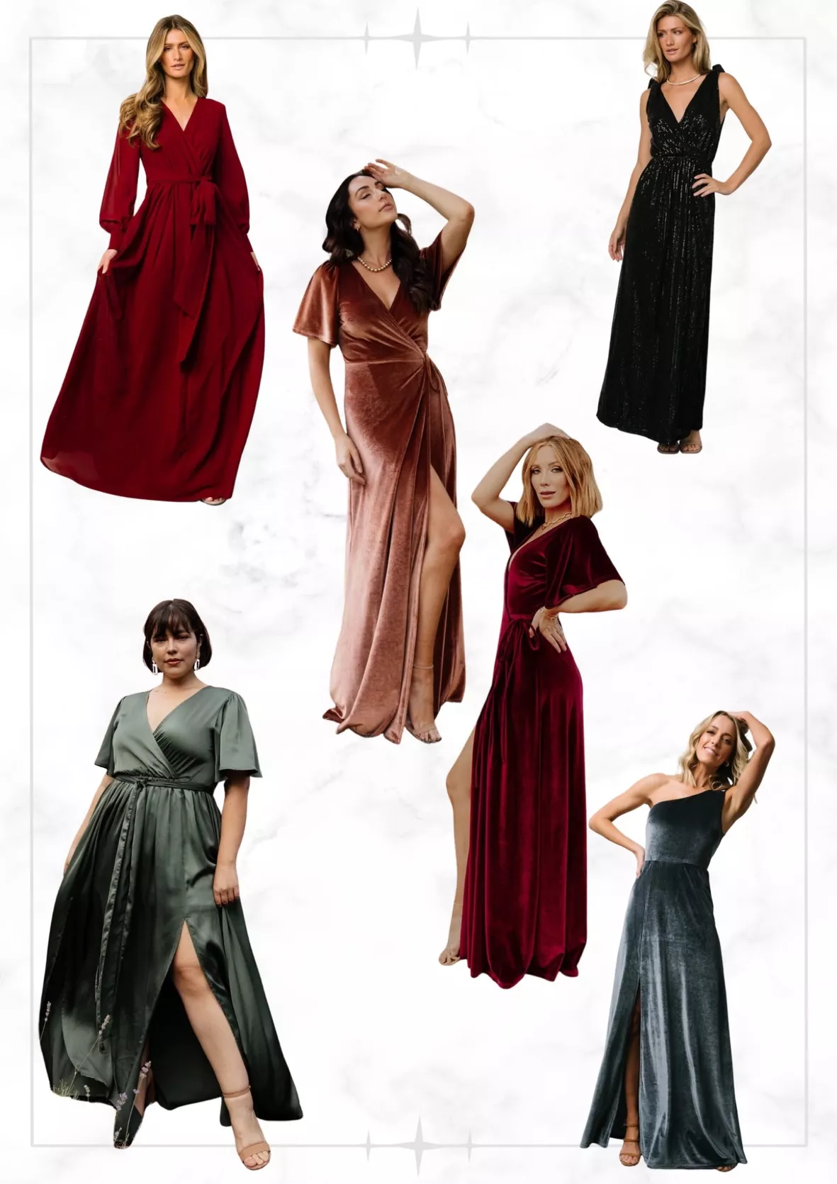 Meghan Velvet Wrap Maxi Dress curated on LTK