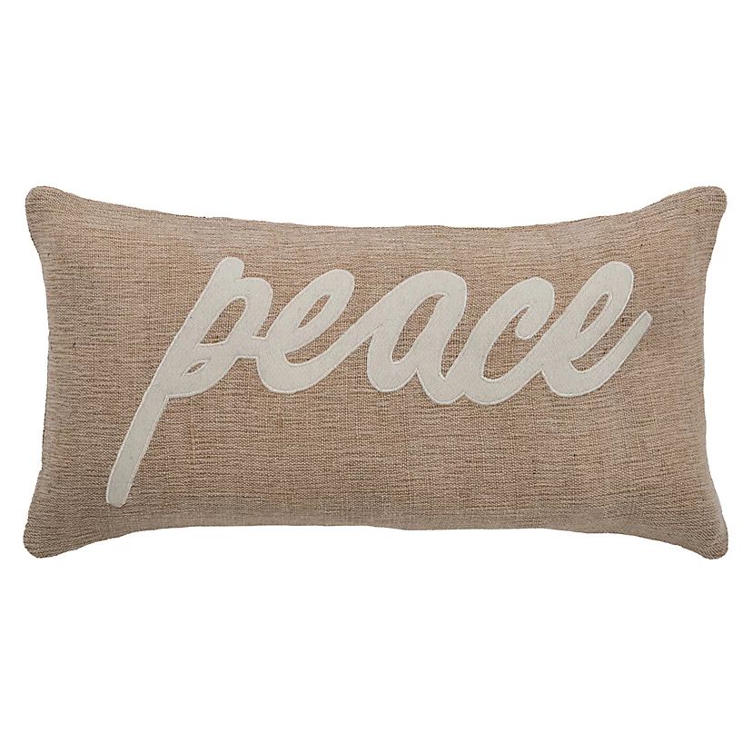 Rizzy Home "Peace" Throw Pillow | Kohl's