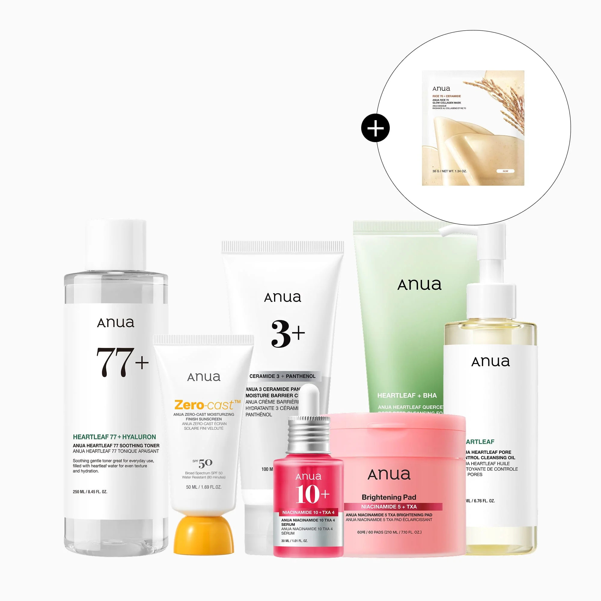 7 day Ultimate Glass Glow Set | Anua