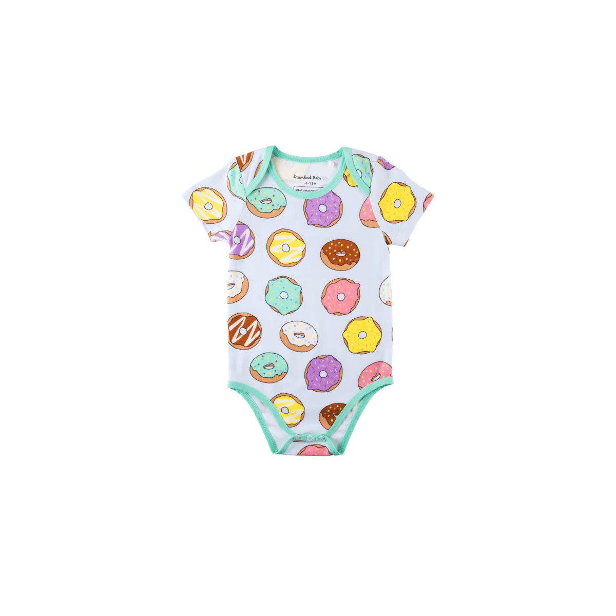 Baby Short-Sleeve Bamboo Bodysuit | Dreamland Baby