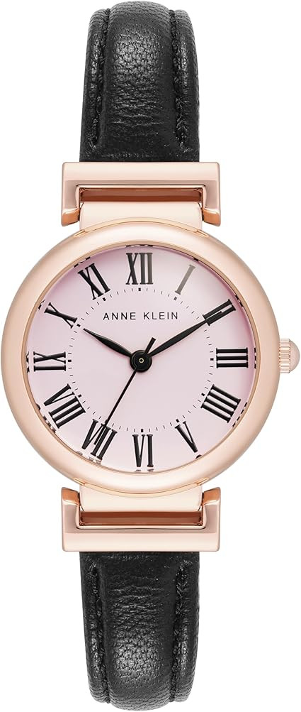 Anne Klein Women's Leather Strap Watch | Amazon (US)