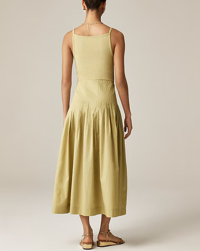 Pintuck mixy dress | J. Crew US
