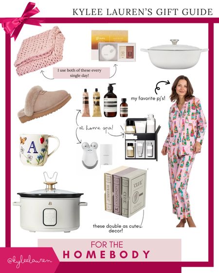 Welcome to Gift Guide Day #1! Today I’m sharing picks for the homebody. As a resident homebody myself, these gifts are really focused on all things comfy and cozy. These gifts are for your friend who would prefer to stay in versus going out to a bar or is the queen of hosting an amazing game night. It’s for your sister who is the master of a Netflix binge session or your mom who never takes time for herself. It’s all about some elevated basics, making a great space, and taking time to just chill. 

Bearaby Pura Home Fragrance Le Creuset Ugg Print Fresh Necessaire Sephora Ulta Anthropologie Nuface Holiday Aesop Drew Barrymore Walmart Amazon Luxe

#LTKHoliday #LTKHolidaySale #LTKGiftGuide