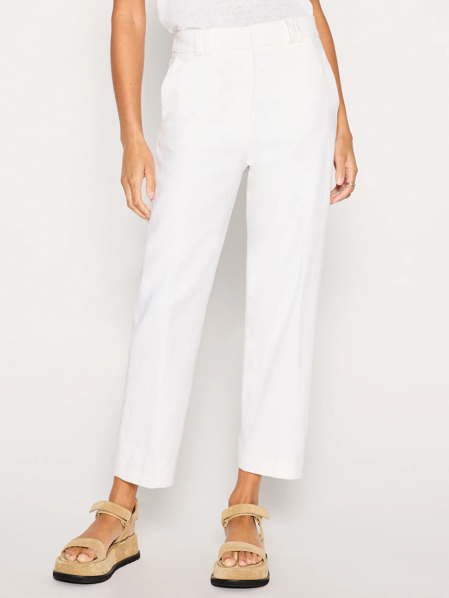Brochu Walker | Women's Talia Pant in Salt White | Brochu Walker