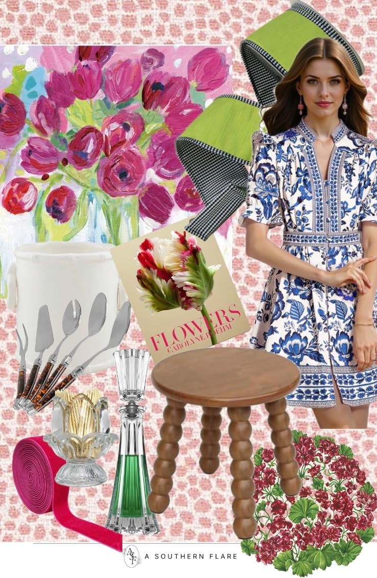 Spring into style with our collection of beautiful floral dresses, chic accessories, and delightf... | Amazon (US)