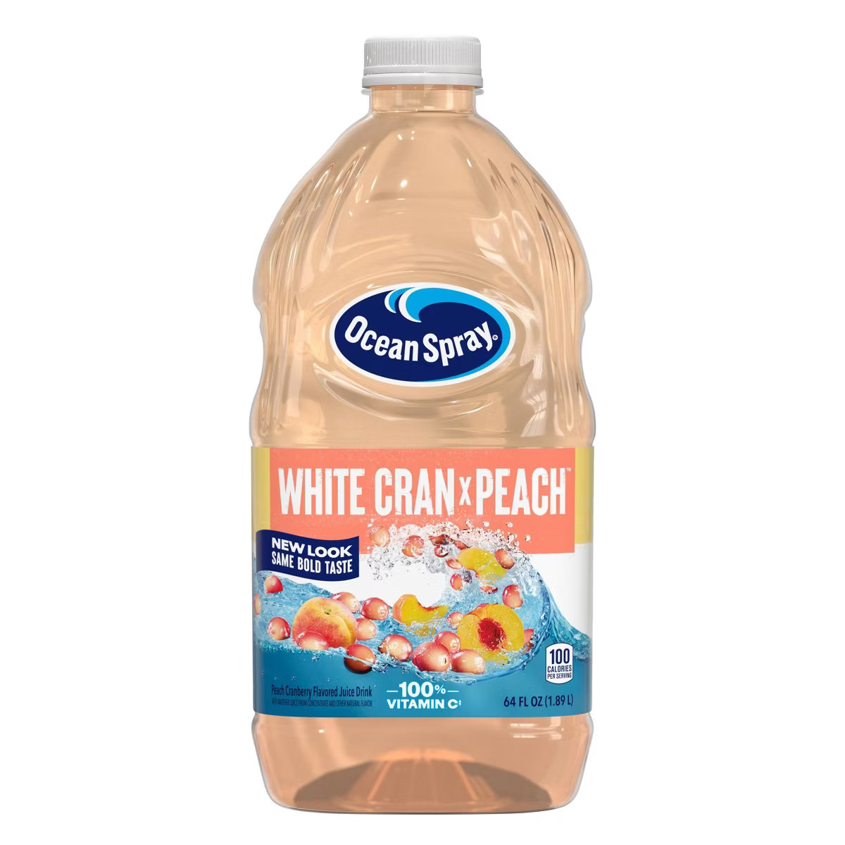 Ocean Spray White Cran-Peach Juice Drink - 64 fl oz Bottle | Target