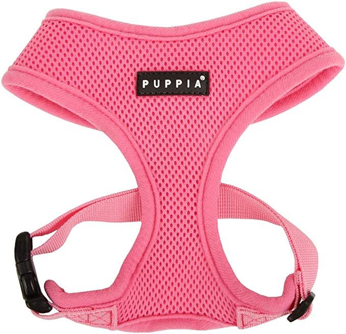 Puppia Soft Dog Harness No Choke Over-The-Head Triple Layered Breathable Mesh Adjustable Chest Be... | Amazon (US)