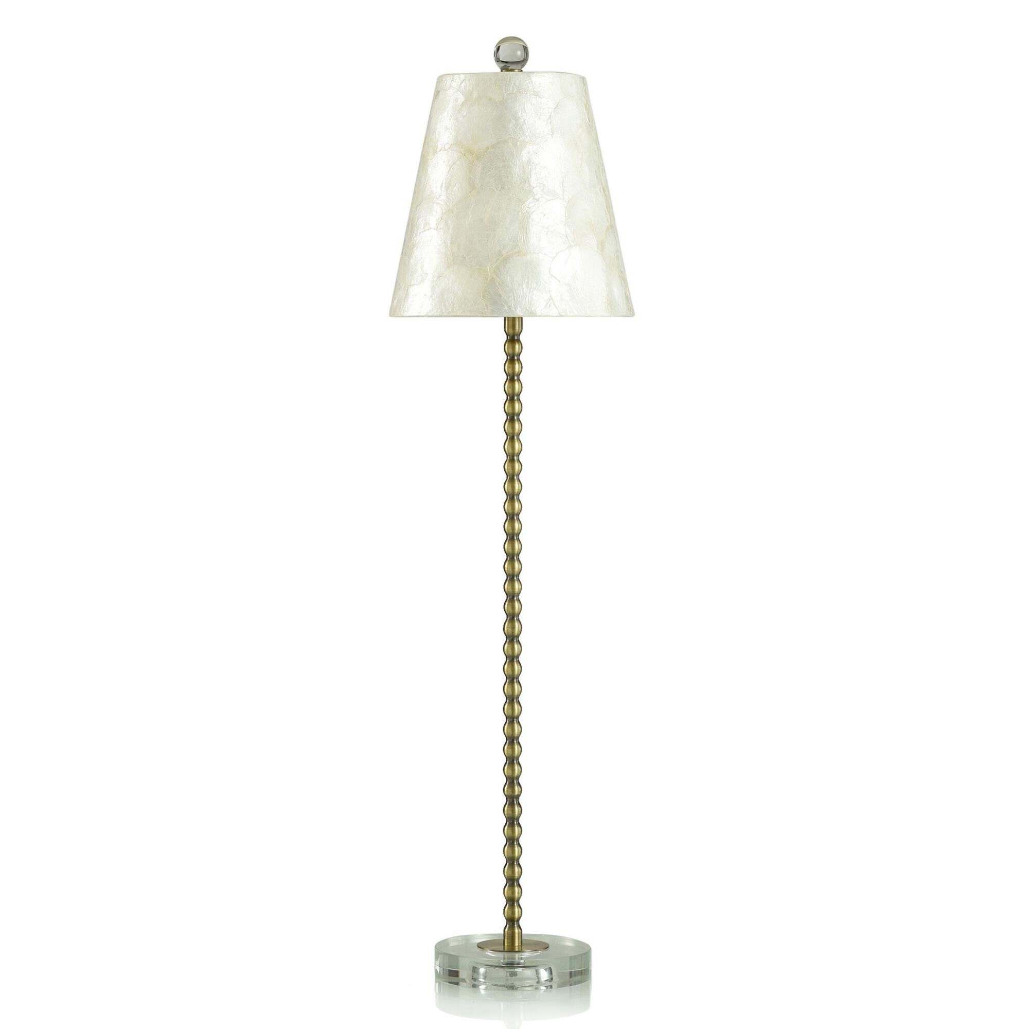 Capiz Slim 30 Inch Table Lamp by Stylecraft | 1800 Lighting