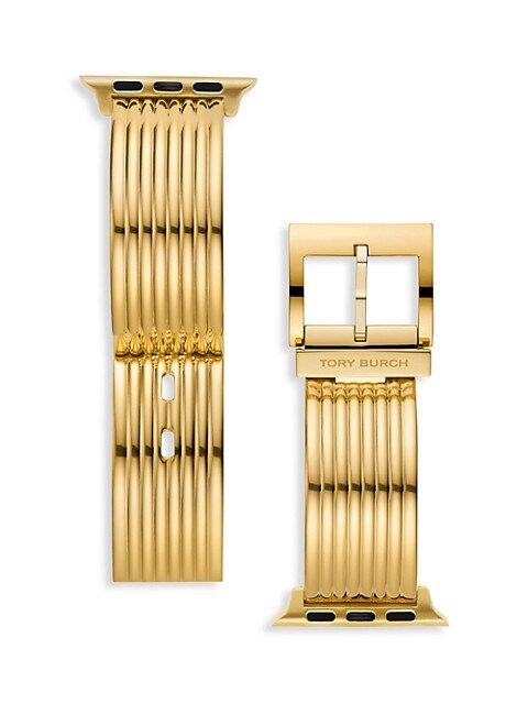 Goldtone Stainless Steel Apple Watch® Strap | Saks Fifth Avenue