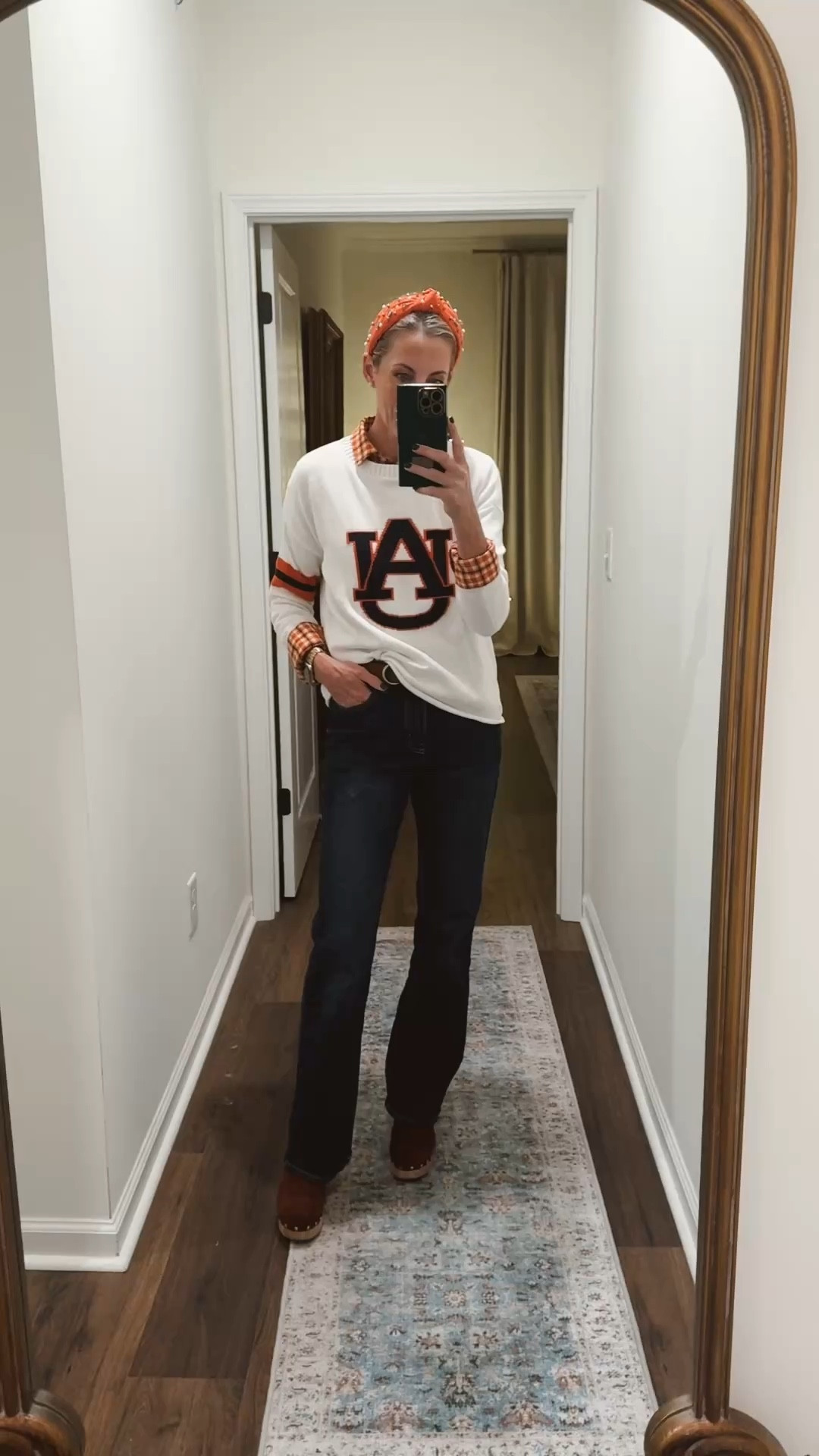 Today’s Friday ootd is my Fave Newport knit sweater (find sweater linked on their site) over a JCrew Factory plaid top (linked). Walmart jeans under $30. 

#LTKWorkwear #LTKStyleTip #LTKOver40