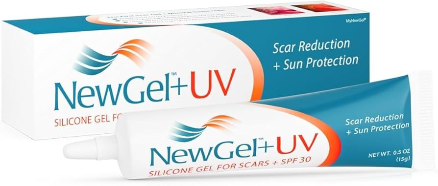 MyNewGel Plus UV Advanced Silicone Scar Gel | Old & New Scars | SPF30 Mineral non-chemical Sunscr... | Amazon (US)