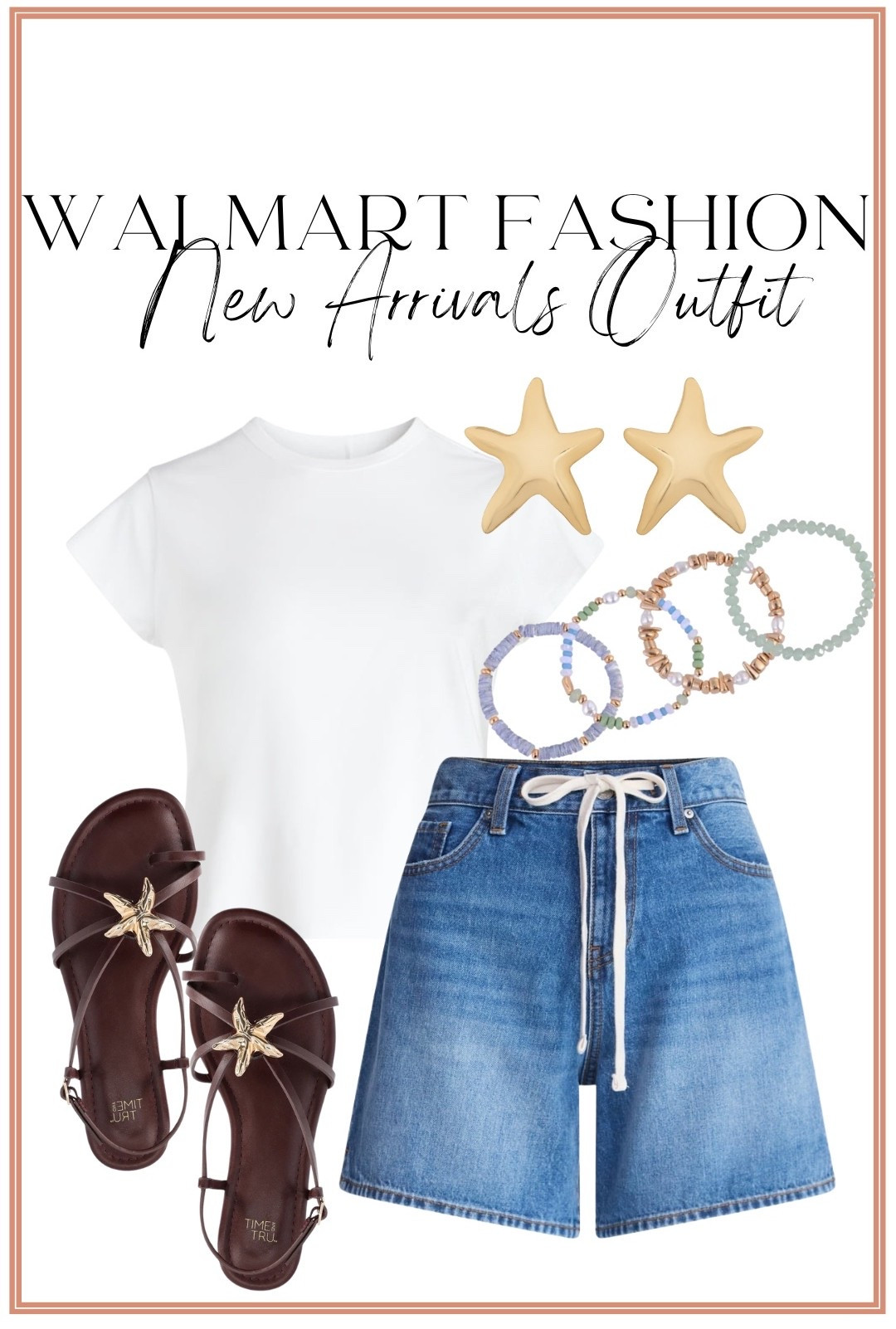 Proof that simple outfits are sometimes the best outfits 🤍 These new Walmart denim shorts are such a good find, and paired with a classic white tee, they create the perfect effortless summer look. Add a few fun accessories and cute sandals, and you’re ready for anything from errands to beach days.

Comfortable, versatile, and affordable—the trio we’re always looking for. 🙌

#WalmartFashion #WalmartStyle #DenimShorts #SummerOutfit #CasualStyle #EverydayOutfit #AffordableFashion #WalmartFinds #OOTD #SummerFashion #BeachStyle #WeekendStyle #CapsuleWardrobe #FashionOver40 #WalmartNewArrivals

#LTKootd #LTKPetite