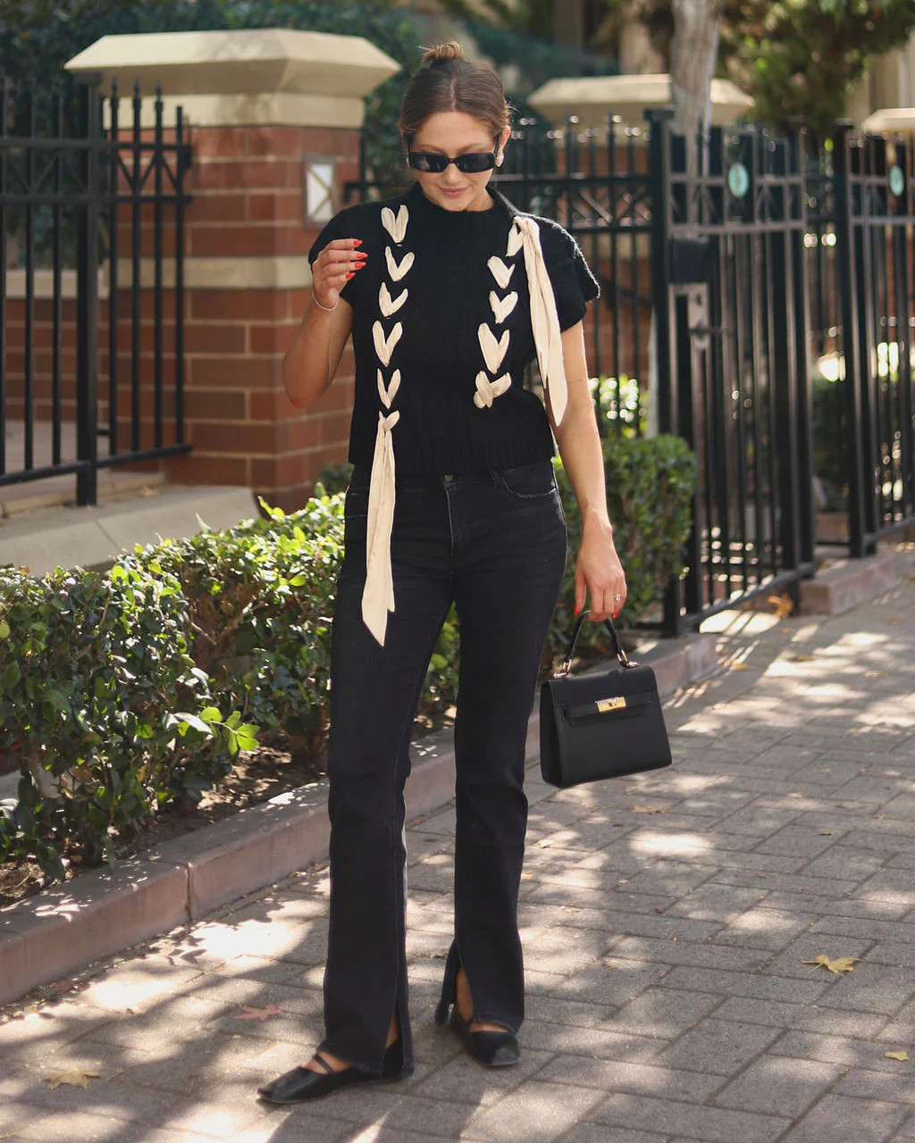 Arlah Ribbon Cable Knit Sweater | VICI