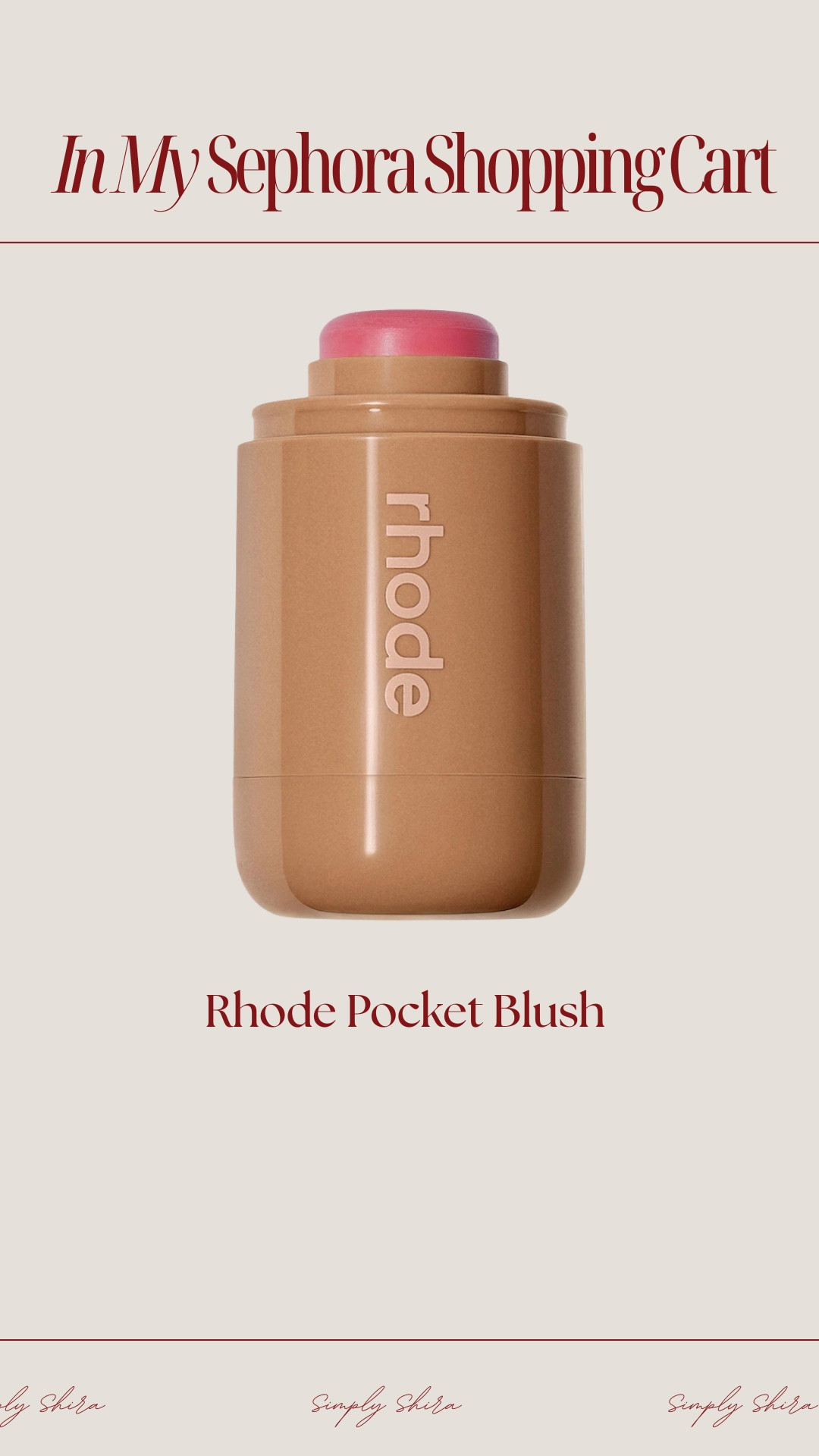 Perfect spring blush 

#LTKbeauty