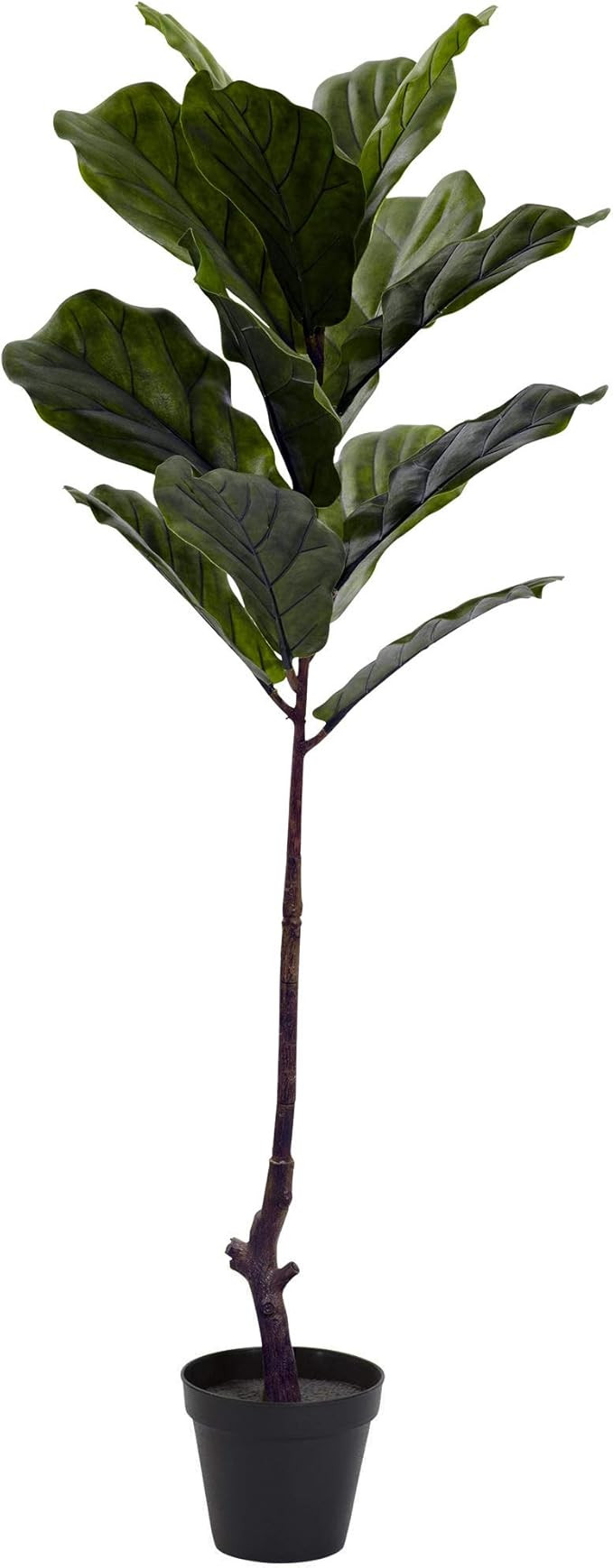 Nearly Natural 5448 4ft. Fiddle Leaf Tree UV Resistant (Indoor/Outdoor) | Amazon (US)