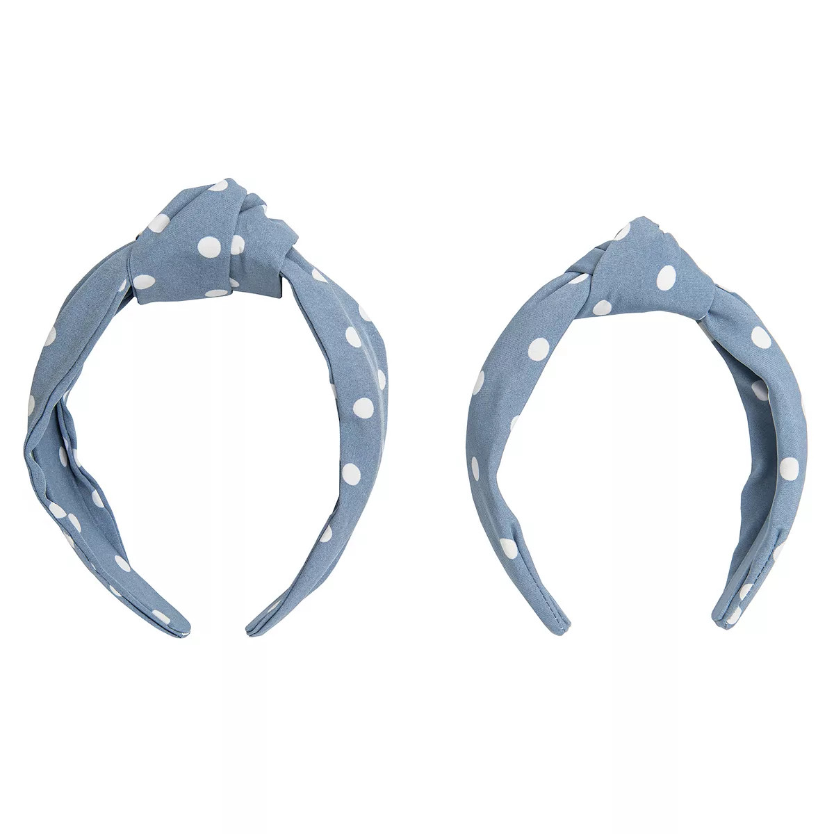 LC Lauren Conrad Mommy & Me Polka Dot Top Knot Headband Set of 2 | Kohl's