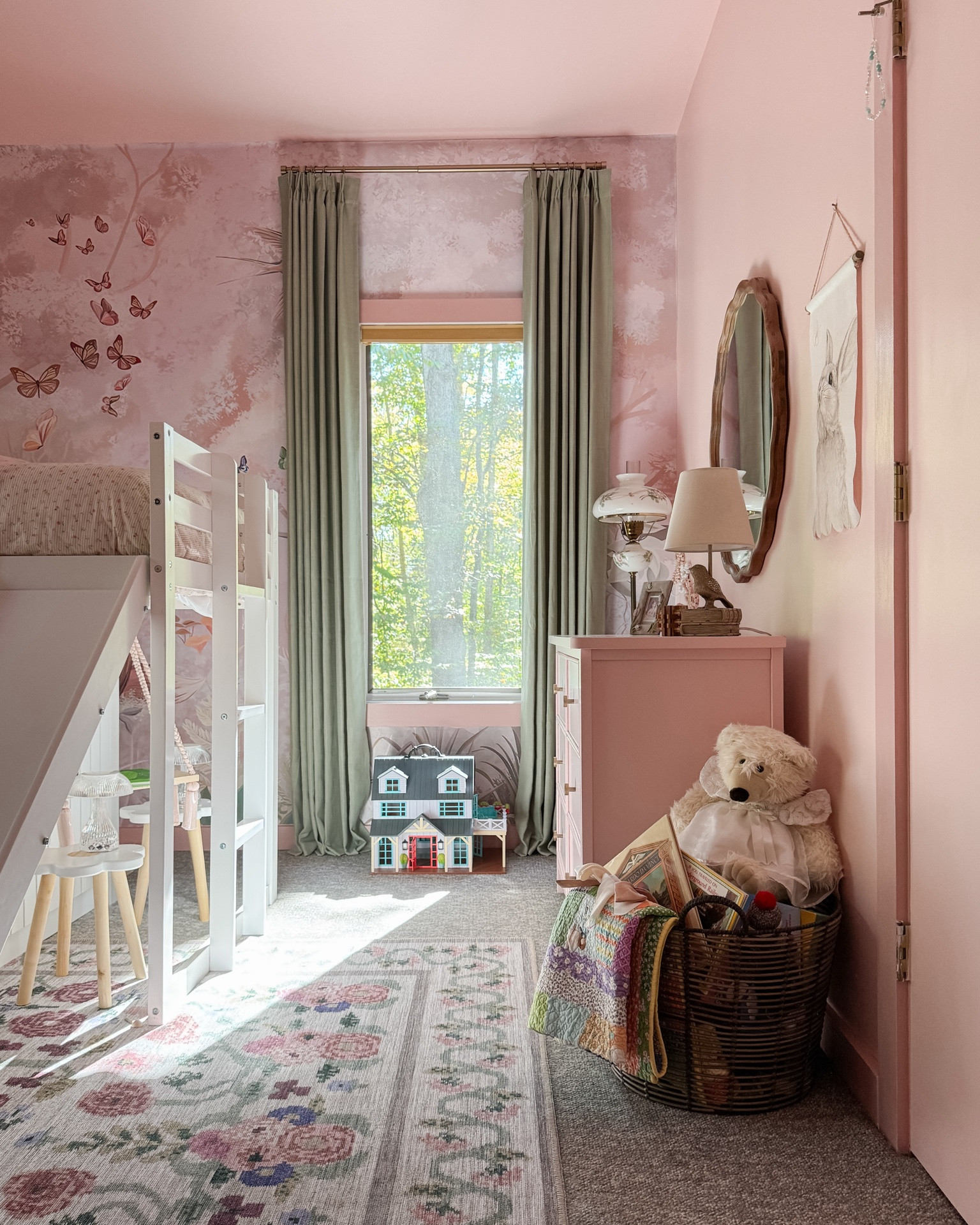 Sharing the space I designed and my mom diyed for my girls! Cutest shared bedroom! We love the house bed

#LTKHome #LTKSaleAlert